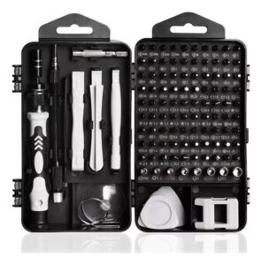 Kit Destornillador 115 en 1 Herramientas
