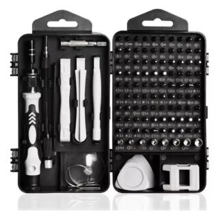 Kit Destornillador 115 en 1 Herramientas