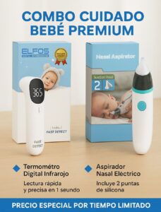 Combo Cuidado Bebé (Termómetro + Aspira