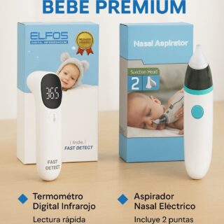 Combo Cuidado Bebé (Termómetro + Aspira