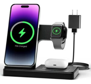 Cargador Inalámbrico 3 en 1
