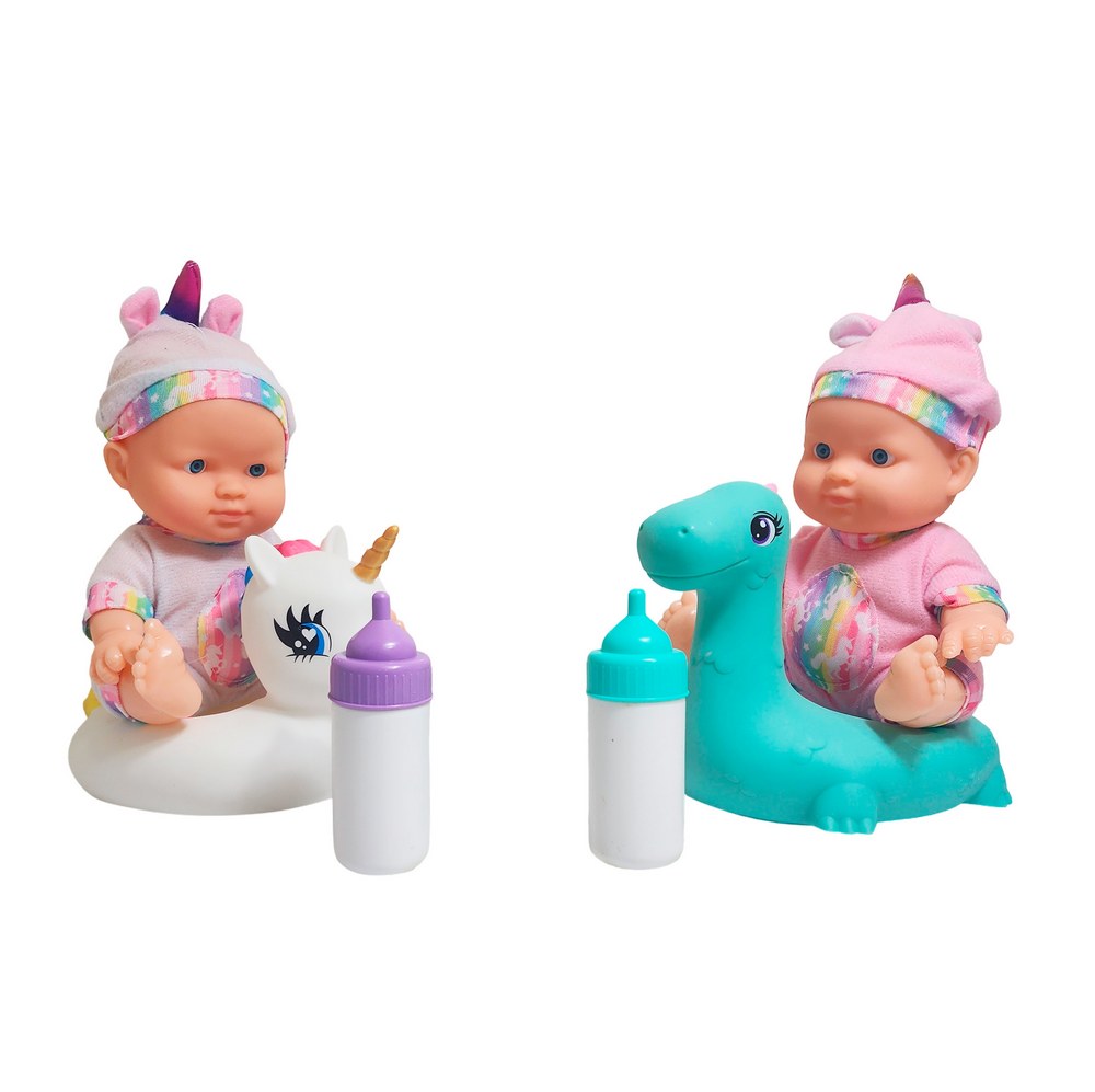 Muñeco Bebe Duo Unicornio Con Flotadores - Image 3