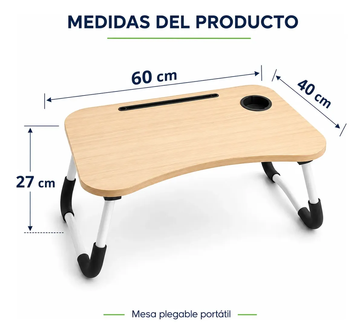 Mesa Plegable Portátil Cama
