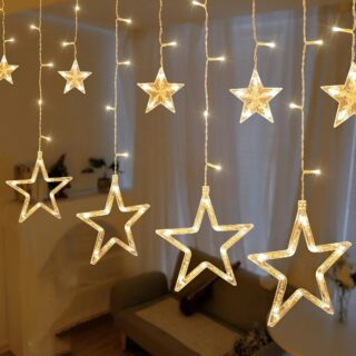 LUCES NAVIDAD ESTRELLAS 3 METROS