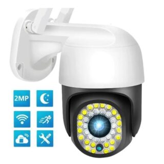 Camara Ip Wifi 2mp 1080p Exterior 360
