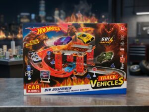 Pista Hot Wheels 3 niveles40