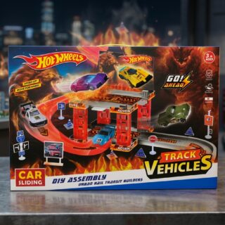 Pista Hot Wheels 3 niveles40