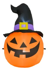 Inflable Halloween Cabeza Calabaza Embru