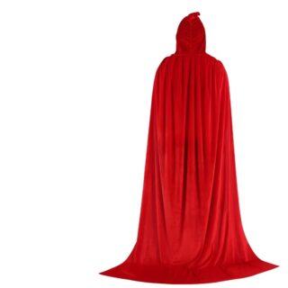 Capa Roja para Halloween
