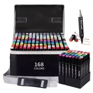 ESTUCHE DE MARCADORES 168PCS