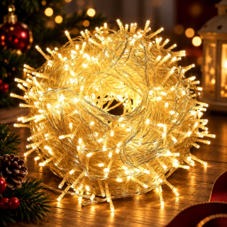 Luz Navidad Extensión 50mts 500 leds