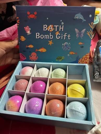 CAJA BOMBAS DE BAÑO SORPRESA