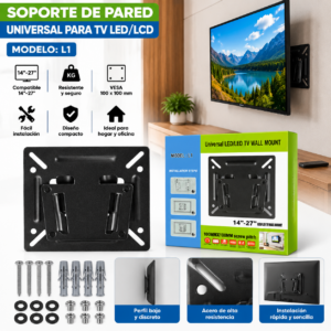 SOPORTE PARA PANTALLAS DE 14-27 PULGADAS