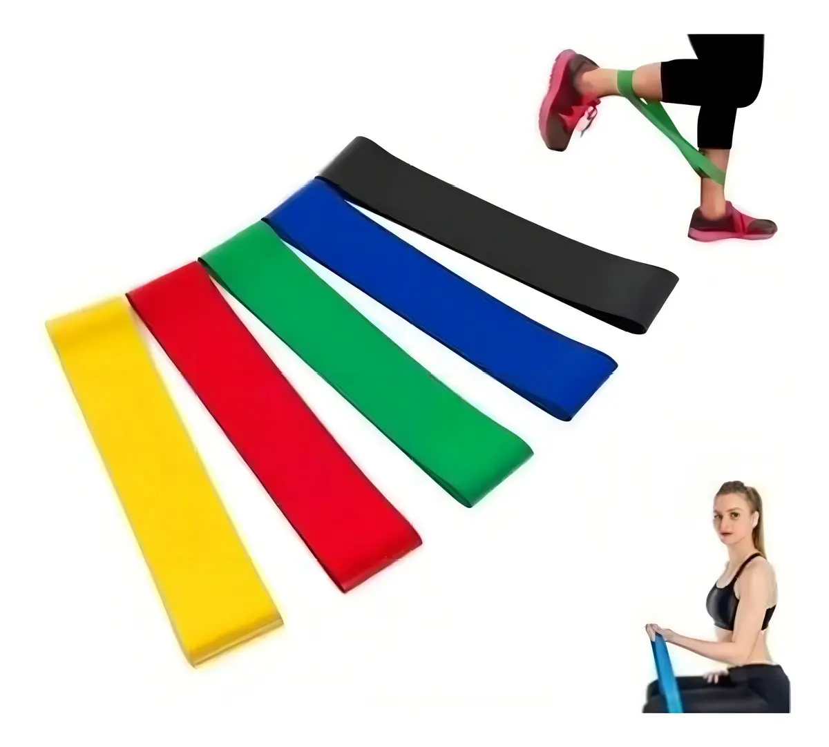 Bandas Elásticas De Resistencia Kit X5