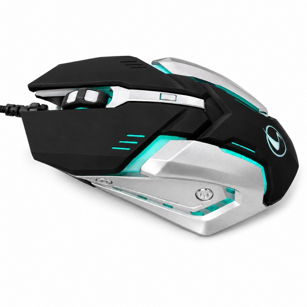 Mouse Alambrico Gamer Usb M9 Con Ilumina