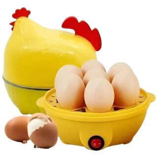 HERVIDORA DE HUEVOS GALLINA 7 PUESTOS