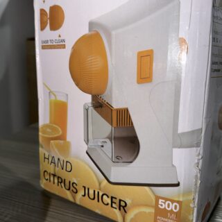 Exprimidor manual de naranja — depósito 500 ml