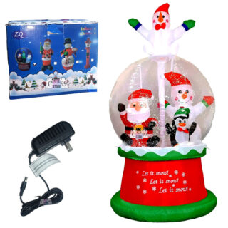 Muñeco De Navidad Inflable Papá Noel