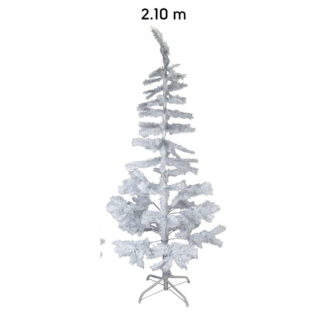 Arbol Navidad 2,10 metros blanco