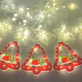 Cortina De Campana luces de navidad 3m