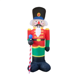 Soldado Cascanueces Inflable Navideño