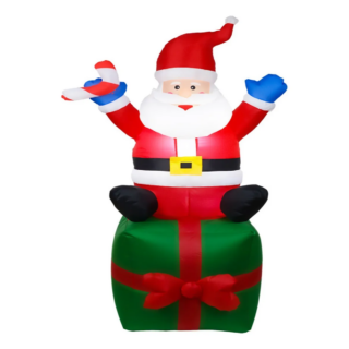Adorno Navideño Inflable Santa Claus