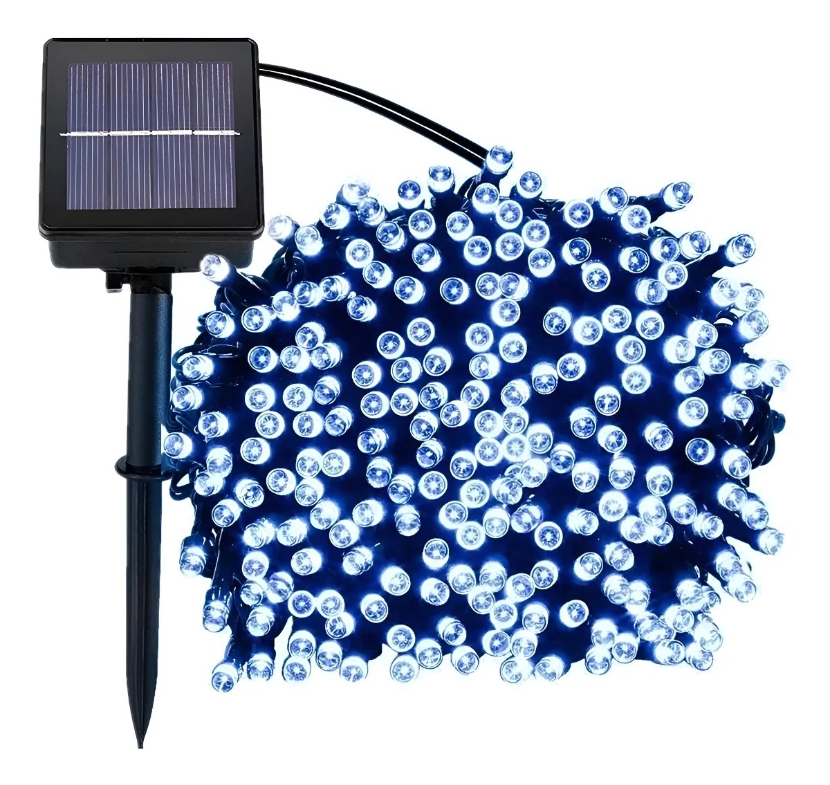 LUCES NAVIDAD CARGADOR SOLAR