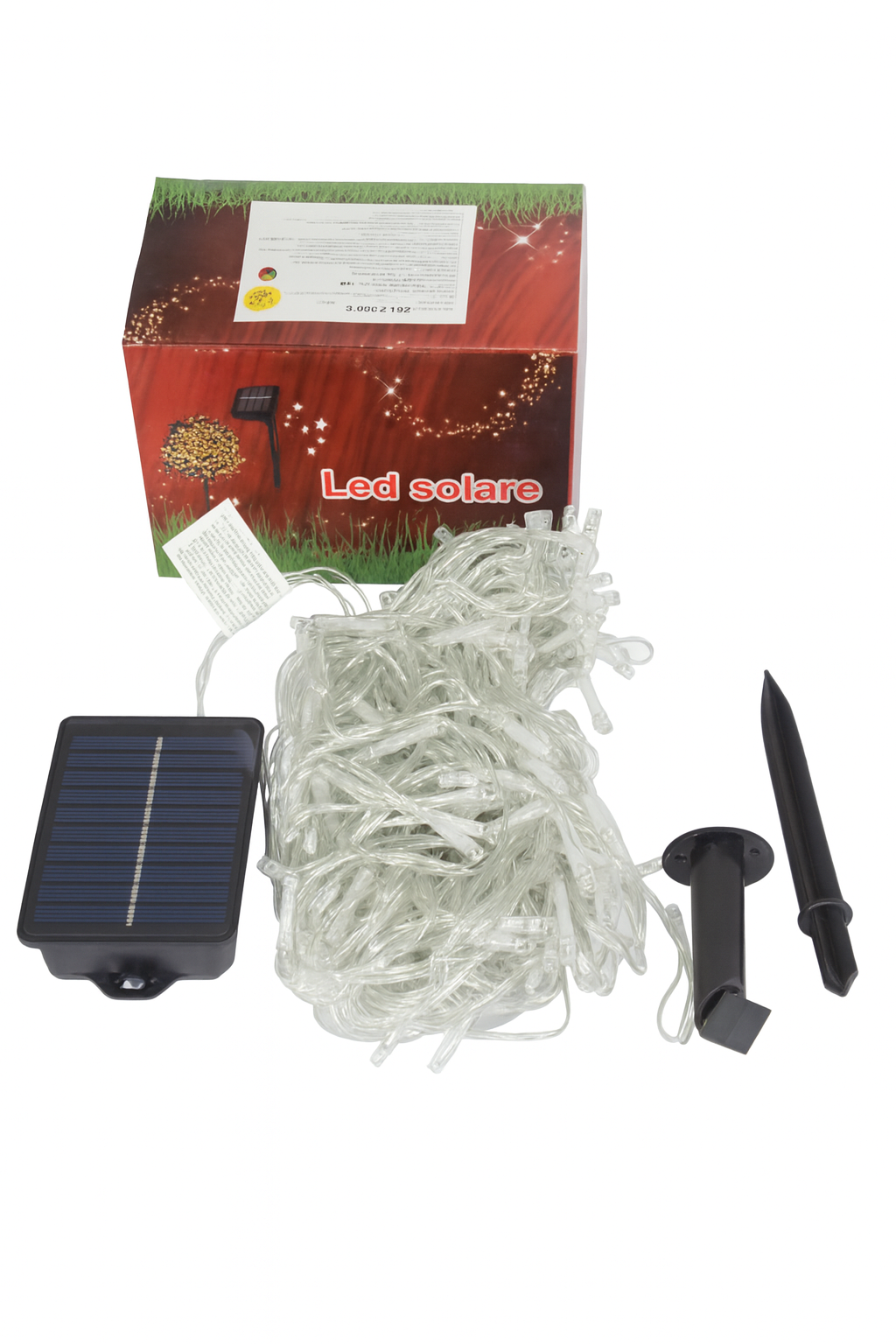 LUCES NAVIDAD CARGADOR SOLAR