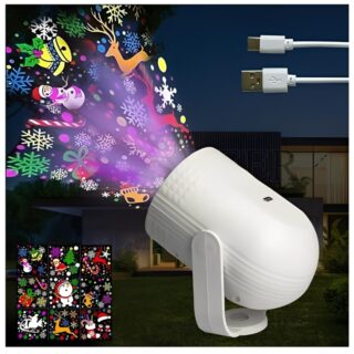Proyector Led Navidad Exterior Figuras