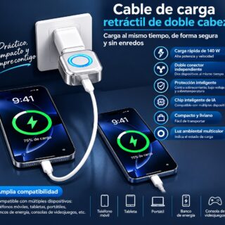 COMBO DESCONECTADOR CARGA CALULAR+ CABLE