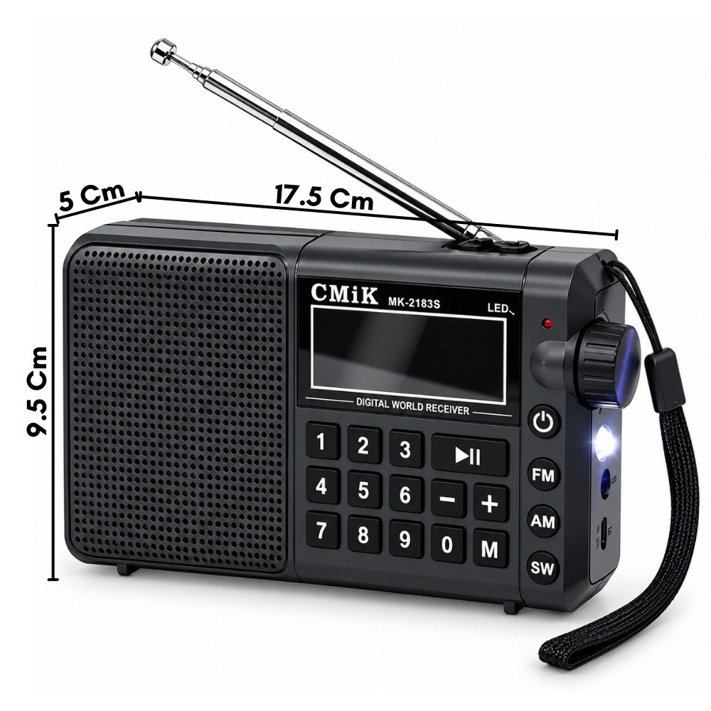 Radio Parlante Retro Vintage Mk-2103S