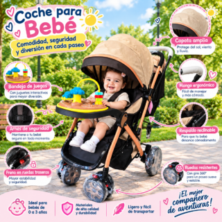 Coche infantil para bebé