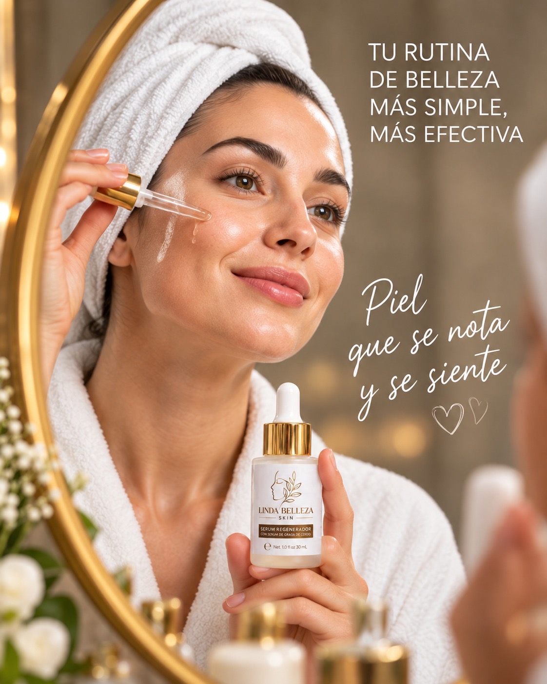 SERUM FACIAL REGENERADOR LINDA BELLEZA