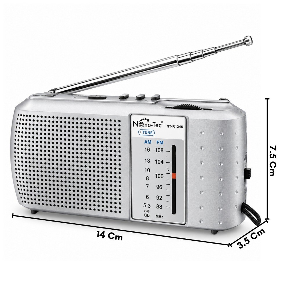 Radio Bolsillo Parlante Nt-R1246