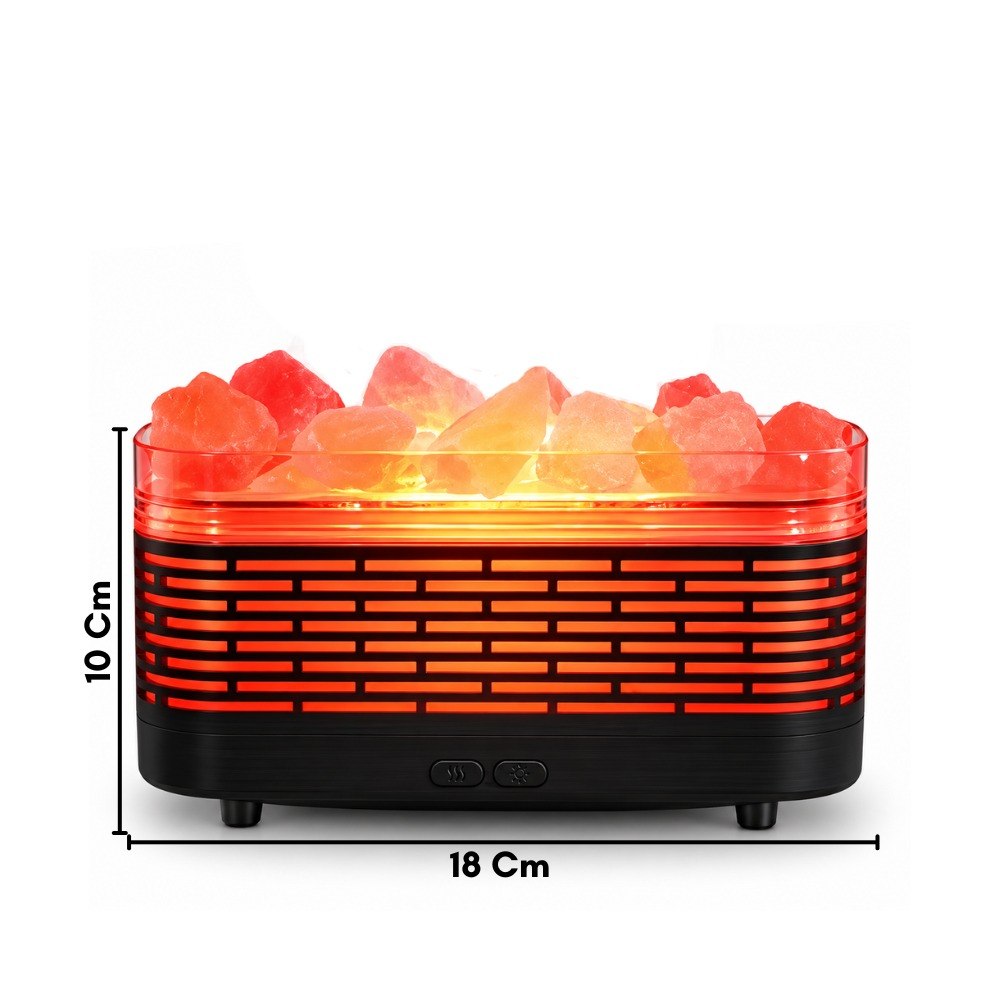 Humidificador 120 Ml Chimenea Con Piedra