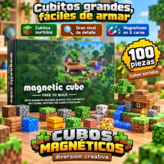 Aventura Magnetica Minecraft 100PZ