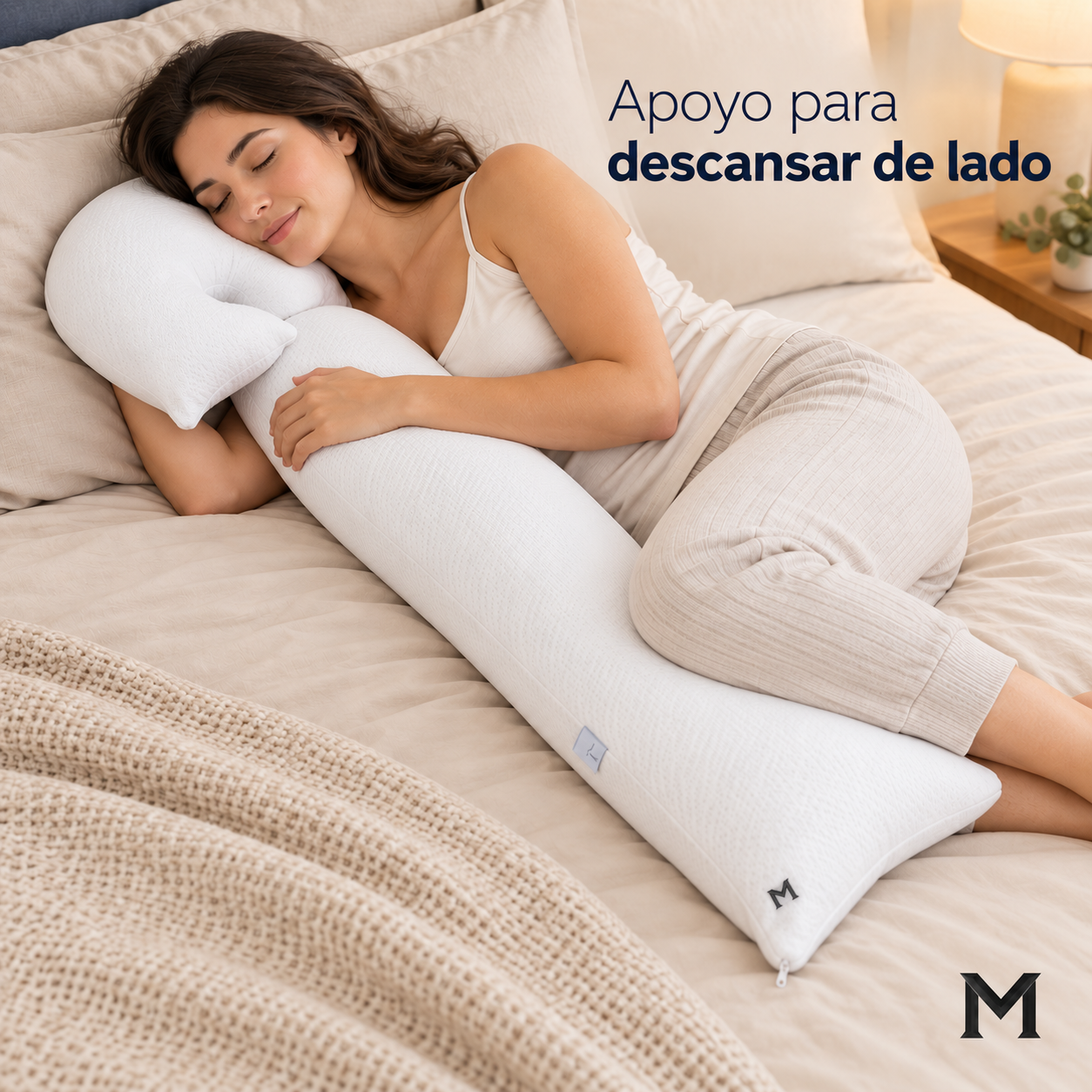 ALMOHADA EMBARAZO TIPO BASTON