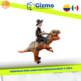 Disfraz Inflable de Dinosaurio T-Rex