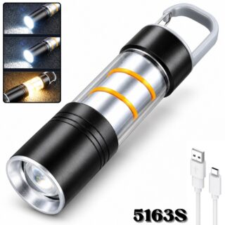 Linterna Tactica Led Recargable 5163S
