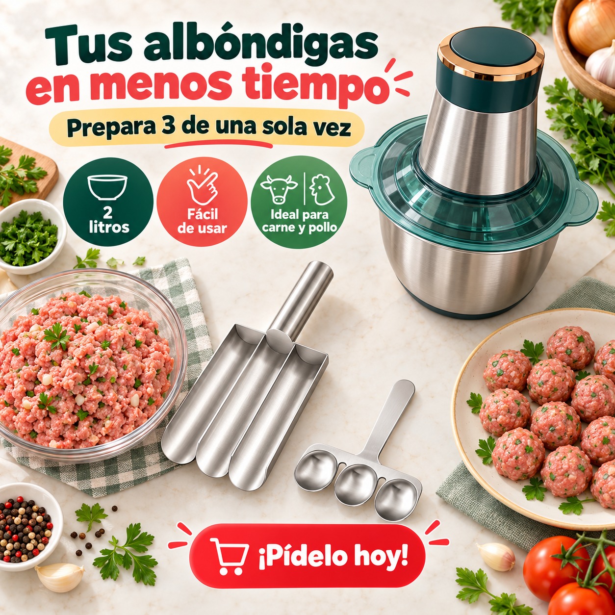 COMBO MAESTRO DE ALBÓNDIGAS
